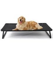 Valuxe Made4Pets Cooling Elevated Dog Bed - Portable Raised Cot with Washable Mesh & No-Slip Feet for Indoor & Outdoor Comfort