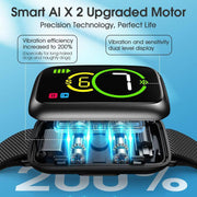 Bark Collar, Dog Bark Collar for Small Medium Mini Dogs, Automatic Stop Bark Collar, Safe Humane Barking Collar with 4 Effective Modes Beep Vibration & 7 Adjustable Sensitivities, Black