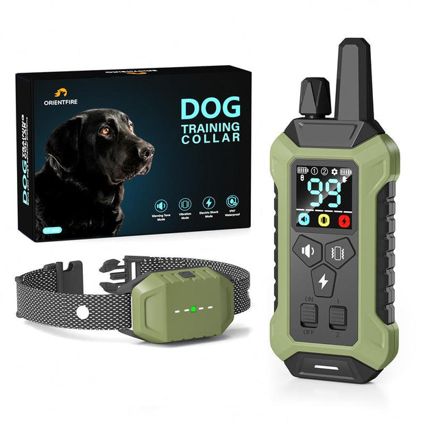 ORIENTFIRE 4200FT Remote Dog Training Collar - 3 Training Modes, Rechargeable E-Collar for All Dog Sizes