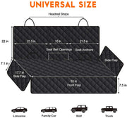 Dog Car Seat Cover Waterproof Non-Slip for Cars