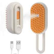 Cat Steam Brush, 2025 New Pet Steam Grooming Comb, 3 in 1 Cat Steam Brush, Suitable for Cats and Dogs Pet Steam Brush Dog Steam Brush Fur Removal Tool