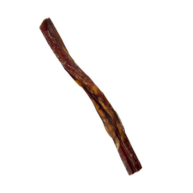 King Lou 100% USA Grass-Fed Beef KING Size Bully Stick - HUGE Long Lasting 12 Inch Single Ingredient Chew for Medium & Large Dogs & Heavy Chewers - 100% Sourced & Made in USA