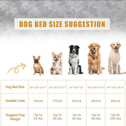 Luxury Orthopedic Dog Bed for Large Breeds - Washable, Waterproof, Non-Skid Couch Sofa for Ultimate Pet Comfort