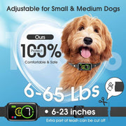 Bark Collar, Dog Bark Collar for Small Medium Mini Dogs, Automatic Stop Bark Collar, Safe Humane Barking Collar with 4 Effective Modes Beep Vibration & 7 Adjustable Sensitivities, Black