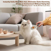 Cat Steam Brush, 2025 New Pet Steam Grooming Comb, 3 in 1 Cat Steam Brush, Suitable for Cats and Dogs Pet Steam Brush Dog Steam Brush Fur Removal Tool