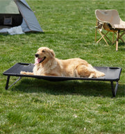 Valuxe Made4Pets Cooling Elevated Dog Bed - Portable Raised Cot with Washable Mesh & No-Slip Feet for Indoor & Outdoor Comfort