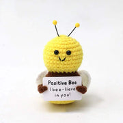 Positive Energy Crochet Potatoes Doll Crochet Vegetable Fruit Pickle Mini Gift Handmade Knitted Duck Ornament Home Room Decor
