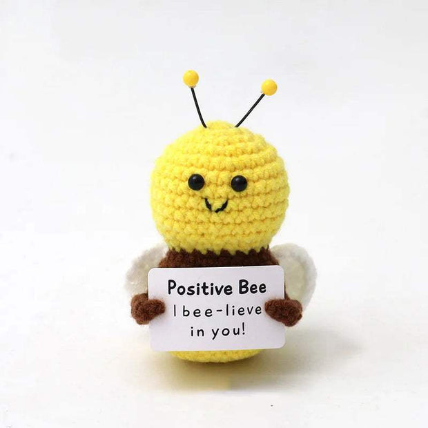 Positive Energy Crochet Potatoes Doll Crochet Vegetable Fruit Pickle Mini Gift Handmade Knitted Duck Ornament Home Room Decor