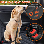 Dog Car Seat Cover Waterproof Non-Slip for Cars