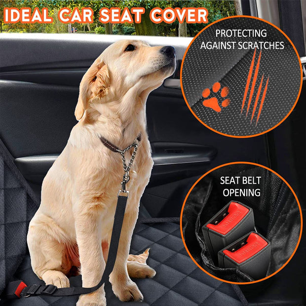 Dog Car Seat Cover Waterproof Non-Slip for Cars