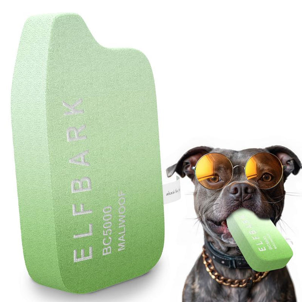 Hilarious Parody Vape Dog Toy with Squeaker - Perfect for Dogs of All Sizes!