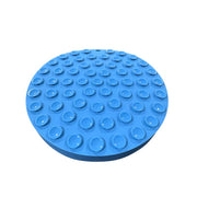 King Lou Silicone Slow Feeder Lick Mat Enrichment Bowl, Blue Limited Edition
