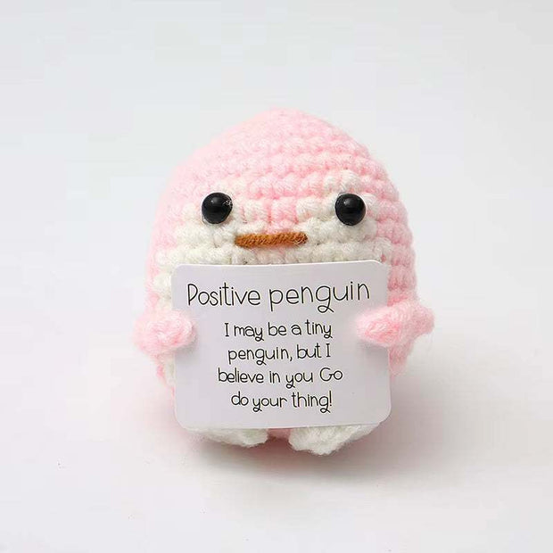 Positive Energy Crochet Potatoes Doll Crochet Vegetable Fruit Pickle Mini Gift Handmade Knitted Duck Ornament Home Room Decor