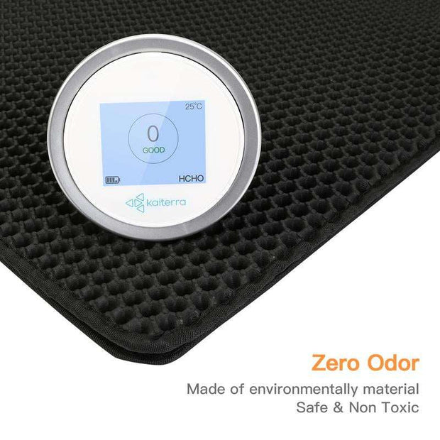 Conlun Cat Litter Mat Honeycomb Double Layer Design Trapping Mat for Urine Water Proof Scatter Control Less Waste Washable Pet Supplies Tray