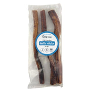 King Lou 100% USA Grass-Fed Beef KING Size Bully Stick - HUGE Long Lasting 12 Inch Single Ingredient Chew for Medium & Large Dogs & Heavy Chewers - 100% Sourced & Made in USA