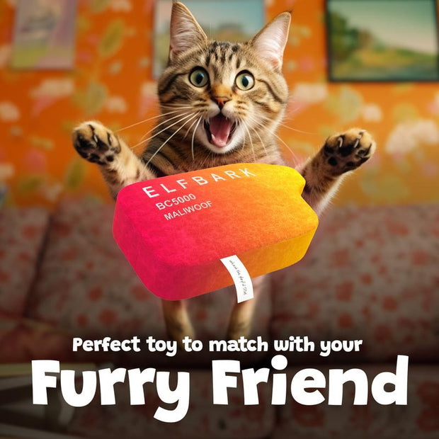 Hilarious Parody Vape Dog Toy with Squeaker - Perfect for Dogs of All Sizes!