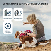 ORIENTFIRE 4200FT Remote Dog Training Collar - 3 Training Modes, Rechargeable E-Collar for All Dog Sizes