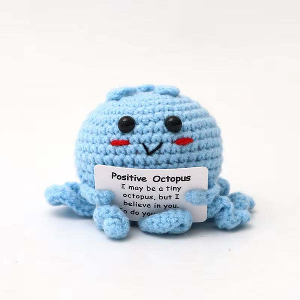 Positive Energy Crochet Potatoes Doll Crochet Vegetable Fruit Pickle Mini Gift Handmade Knitted Duck Ornament Home Room Decor
